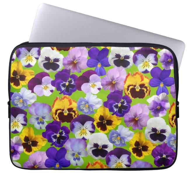 Capa Para Notebook Belo Primavera Pansias Eletrônicos Bag (Frente)