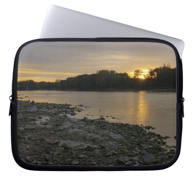 Capa Para Notebook Belo rio Sunrise (Frente)