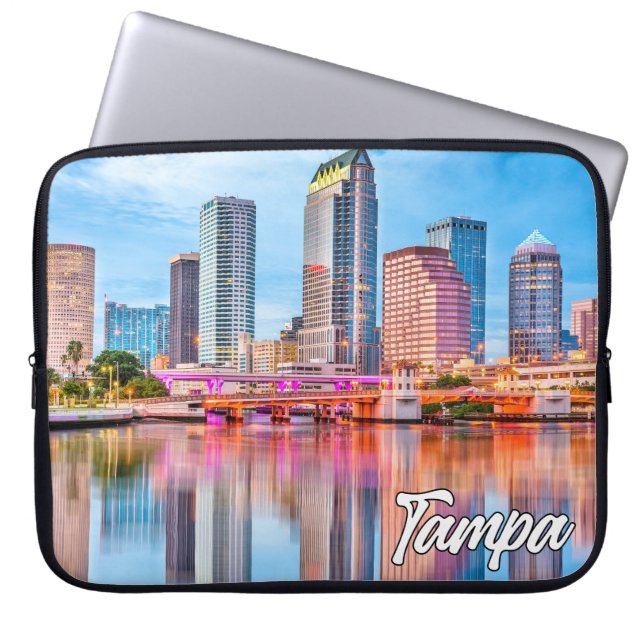 Capa Para Notebook Belo Tampa, Flórida, Estados Unidos (Frente)