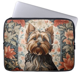 Capa Para Notebook Belo Yorkie | Yorkshire Terrier Portrait