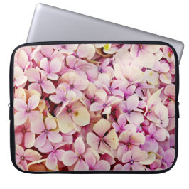 Capa Para Notebook Belos Flores de Hydrangea