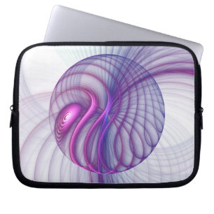 Capa Para Notebook Belos Movimentos Abstrato, cor-de-rosa-arte