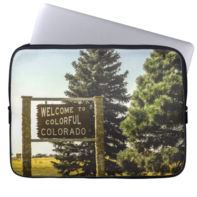 Capa Para Notebook Bem-vindo ao Colorful Colorado (Frente)