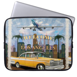 Capa Para Notebook Bem-vindos à poster de Los Angeles.