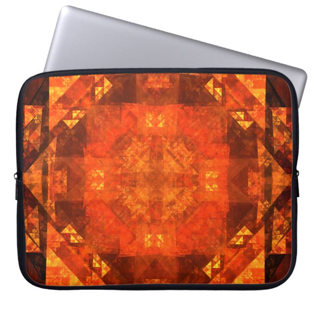Capa Para Notebook Bênção da Bolsa de laptop de arte (Frente)