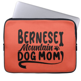 Capa Para Notebook Bernese Puppy Mãe, Bernese Dog Mãe, Bernese Mãe
