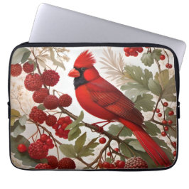 Capa Para Notebook Berries Vermelho norte Cardinal