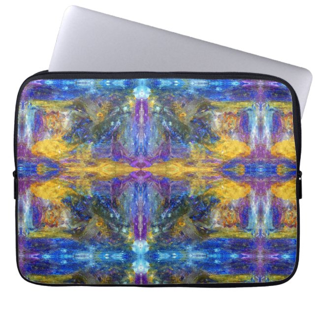 Capa Para Notebook Besta Azul em Execução (Frente)