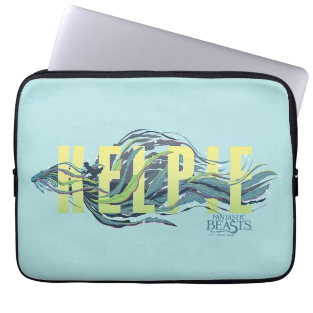 Capa Para Notebook Bestas Fantásticas Kelpie (Frente)