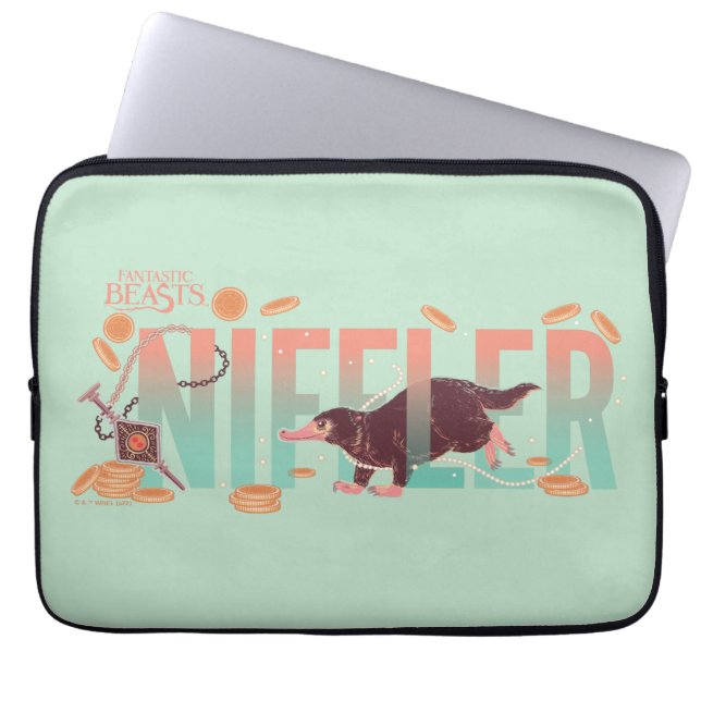 Capa Para Notebook Bestas Fantásticas Niffler (Frente)