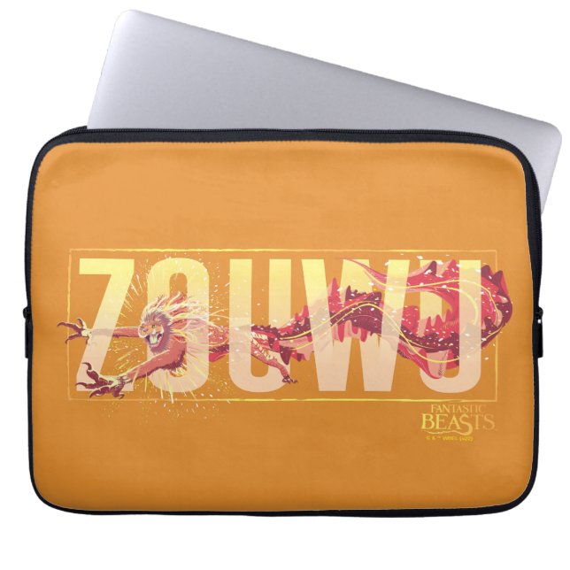Capa Para Notebook Bestas Fantásticas Zouwu (Frente)