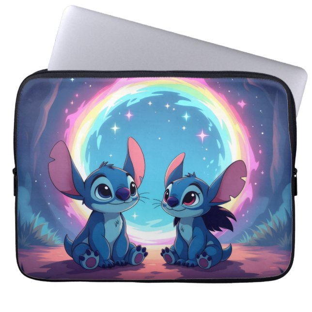 Capa Para Notebook Beste Freunde fürs Leben – Lilo & Stitch   (Frente)