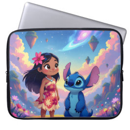 Capa Para Notebook Beste Freunde fürs Leben – Lilo & Stitch  