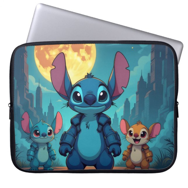 Capa Para Notebook Beste Freunde fürs Leben – Lilo & Stitch   (Frente)