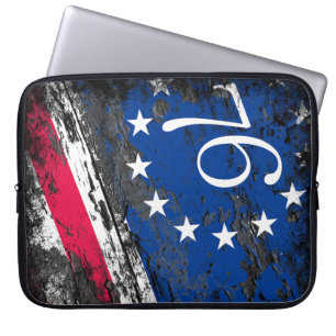 Capa Para Notebook Betsy Ross Flag 1776 Patriótico 4 de julho