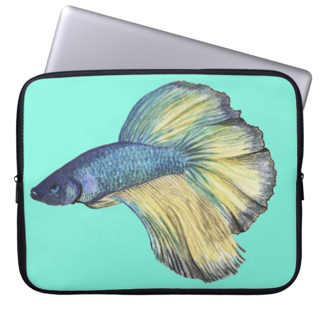 Capa Para Notebook Betta Fish (Frente)