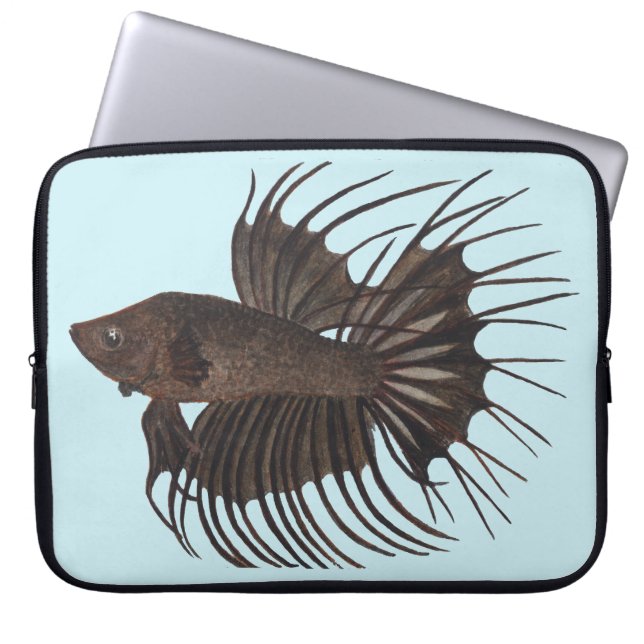 Capa Para Notebook Betta Fish Bolsa de laptop (Frente)