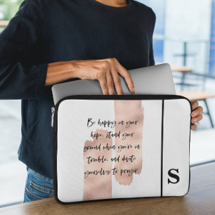 Capa Para Notebook Bíblia Verso Bolsa de laptop Monograma