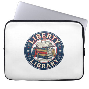 Capa Para Notebook Biblioteca da Liberdade Patriótica Patriótica Bibl