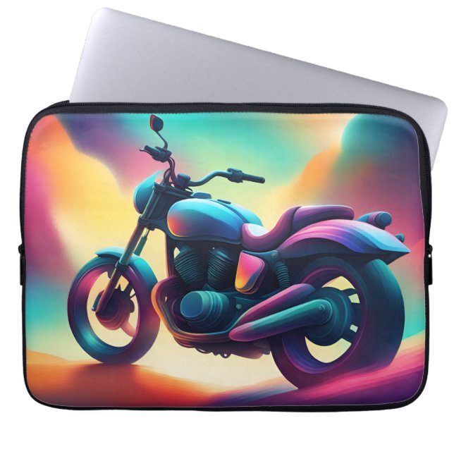 Capa Para Notebook bicicleta (Frente)
