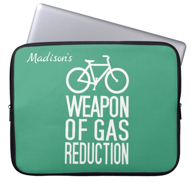 Capa Para Notebook Bicicleta bolsas de laptop personalizadas de nomes (Frente)