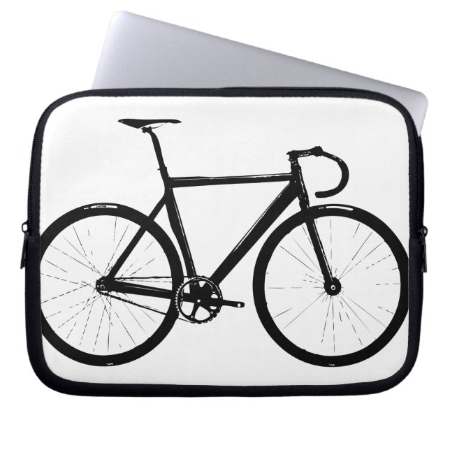 Capa Para Notebook Bicicleta da trilha (Frente)