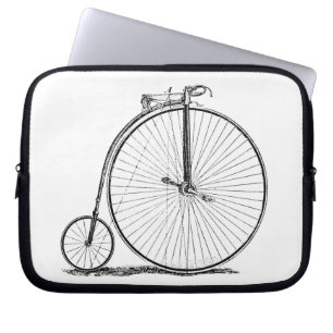 Capa Para Notebook Bicicleta de Roda Alta Penny Farthing