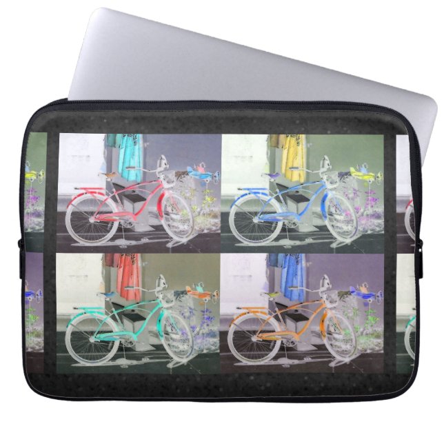 Capa Para Notebook Bicicleta Ocidental Chave (Frente)