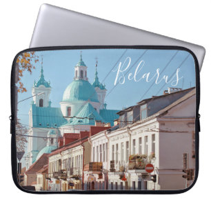 Capa Para Notebook Bielorrússia Hrodna Grodno Arquitetura Estojo para