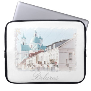 Capa Para Notebook Bielorrússia Hrodna Grodno Arquitetura Estojo para