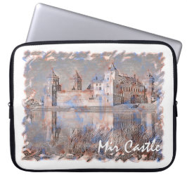 Capa Para Notebook Bielorrússia Mir Castelo Arquitetura Estojo para L