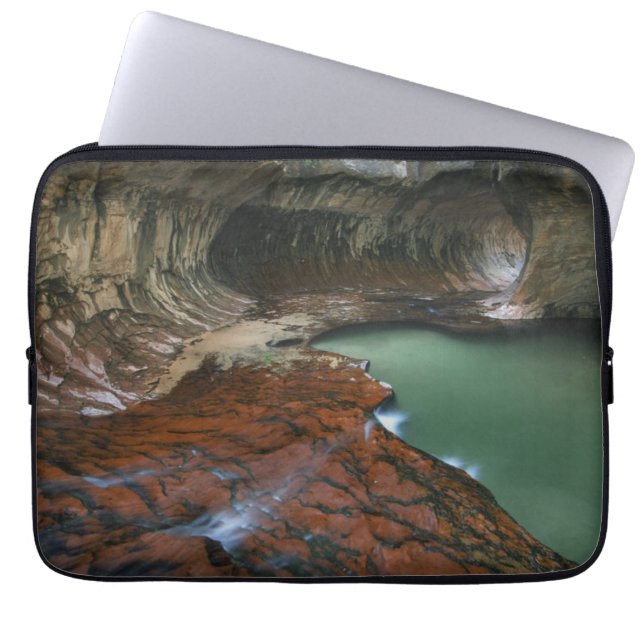 Capa Para Notebook Bifurcação Esquerda | Parque Nacional de Zion, Uta (Frente)
