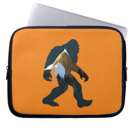 Capa Para Notebook Bigfoot da Floresta Noturna