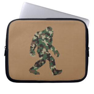 Capa Para Notebook Bigfoot Sasquatch Camo