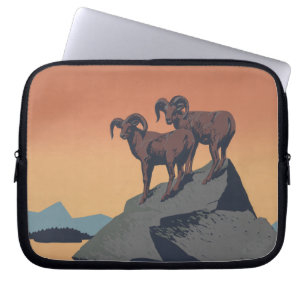 Capa Para Notebook Bighorn Sheep American West Willife