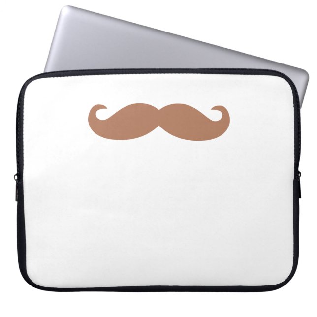 Capa Para Notebook bigode solteiro (Frente)