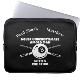 Capa Para Notebook Billiards falando sobre experiência e habilidades