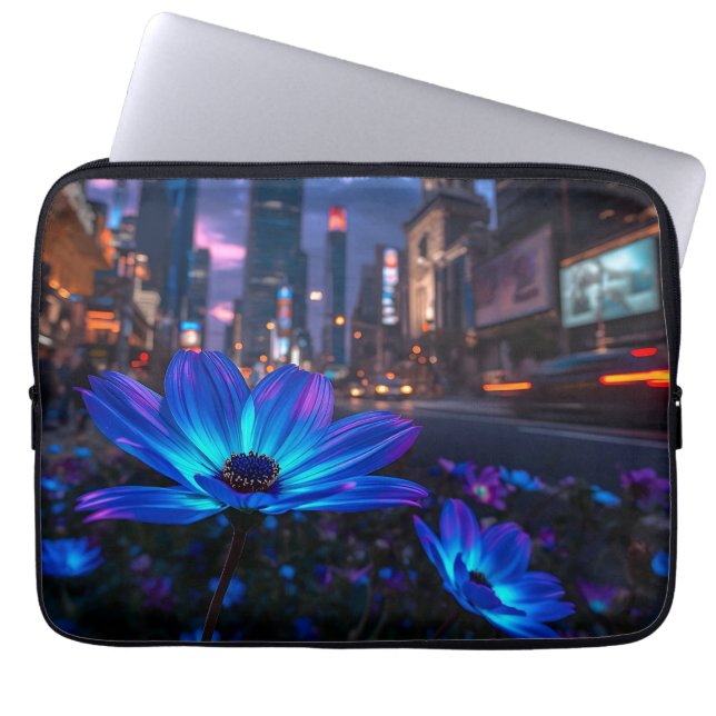 Capa Para Notebook Bio Blue 13' (Frente)