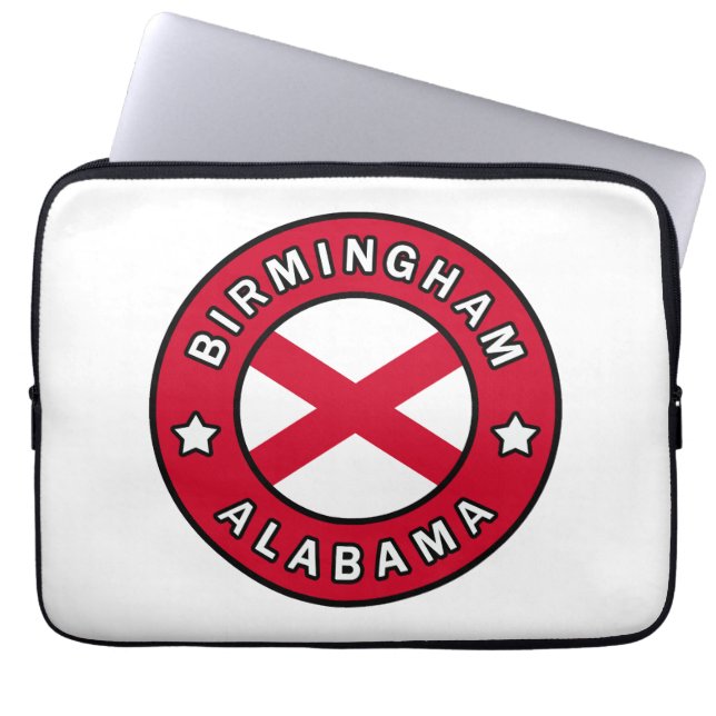 Capa Para Notebook Birmingham Alabama (Frente)