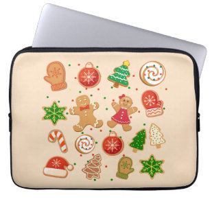 Capa Para Notebook Biscoitos de Natal