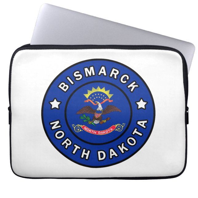 Capa Para Notebook Bismarck North Dakota (Frente)