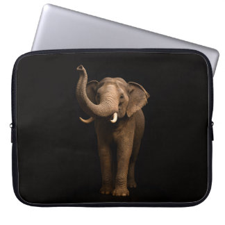 Capa Para Notebook Black 4 Luxe Laptop Sleeve, Mighty Elephant
