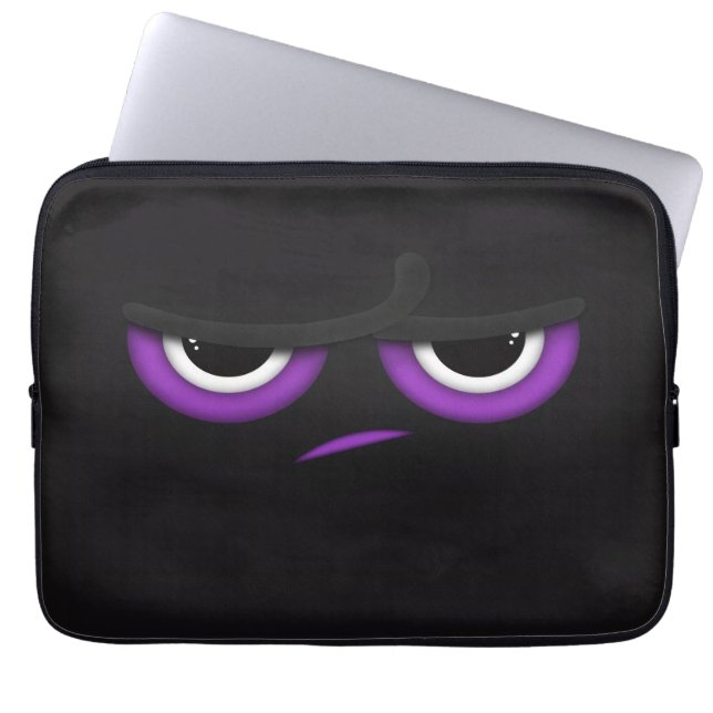 Capa Para Notebook Black angry Ninja (Frente)