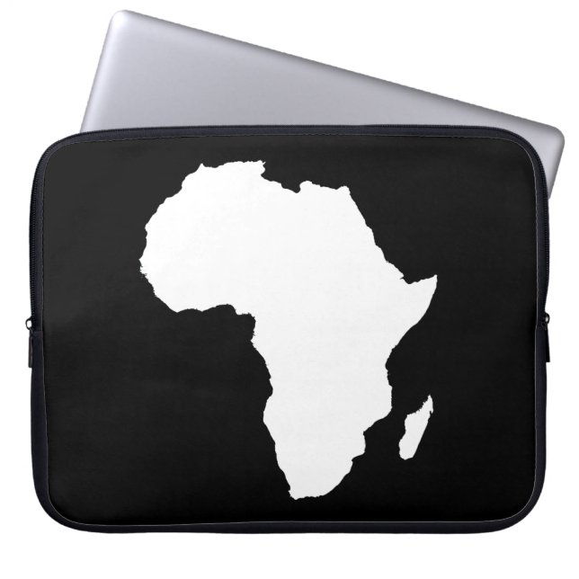Capa Para Notebook Black Audacious Africa (Frente)