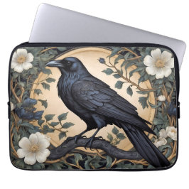 Capa Para Notebook Black Raven William Morris Inspirado