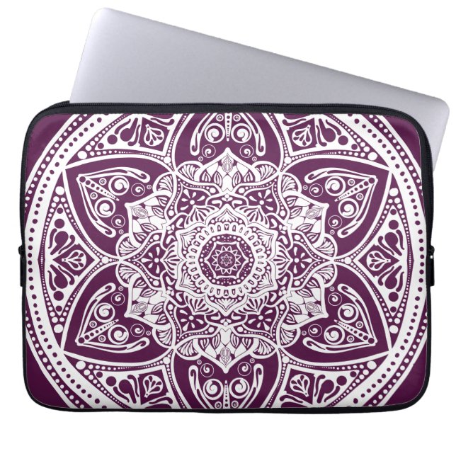 Capa Para Notebook Blackberry Mandala (Frente)