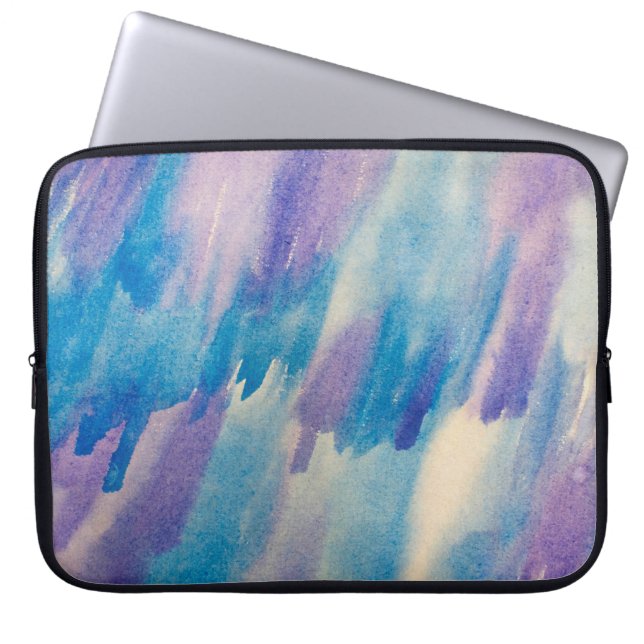 Capa Para Notebook Blue abstract backgroundabstract, aqua, art, artis (Frente)