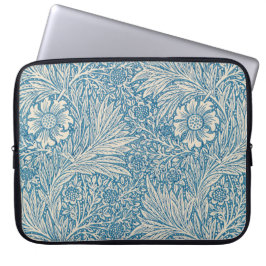 Capa Para Notebook Blue Marigolds (por William Morris)