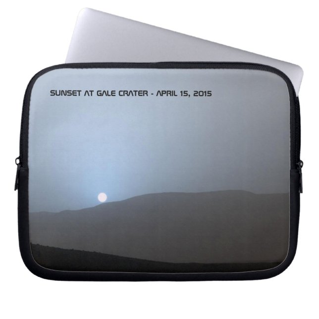 Capa Para Notebook Blue Martian Sunset (Frente)