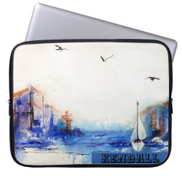 Capa Para Notebook Blue Misty Morning